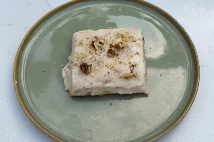 Cevizli Tahinli Kazandibi